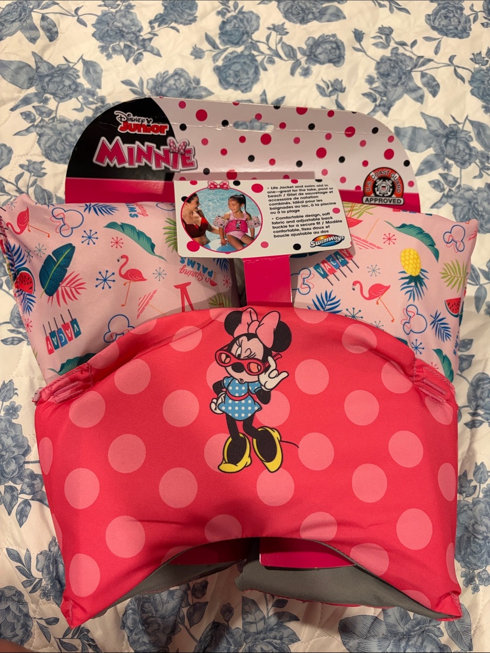 Disney Minnie Mouse Kids Life Jacket/Swim Vest/Swimmies